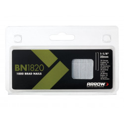 Arrow BN1820 Brad Nails 32mm - ABN1820