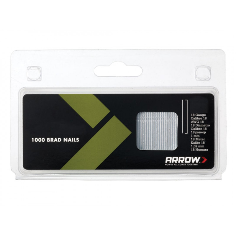 Arrow BN1832 Brad Nails 50mm - ABN1832 Arrow BN1832 Brad Nails 50mm - ABN1832