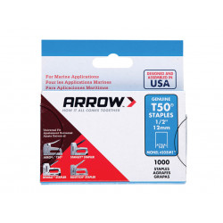 Arrow T50M Staples 12mm (A508M1)