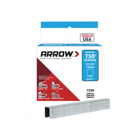 Arrow T50 Ceiltile Staples 13mm - A50CT24