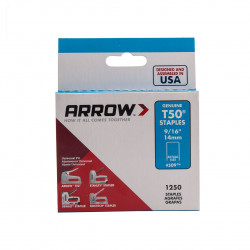 Arrow T50 Staples 14mm (Box 1250) - A50924