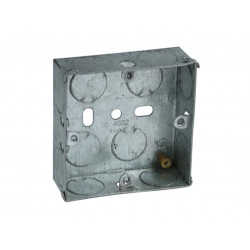 Axiom Metal Switch Box 16mm (20 Pack) - MB116