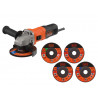 BLACK+DECKER BEG010A5 Grinder - BEG010A5-GB