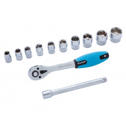 BlueSpot Tools 3/8in Drive Socket Set (12pc) - 01502