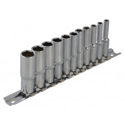 BlueSpot Tools 1/4in Deep Socket Set (01540)