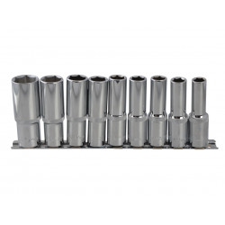 BlueSpot Tools 1/2in Deep Socket Set (9pc) - 01541