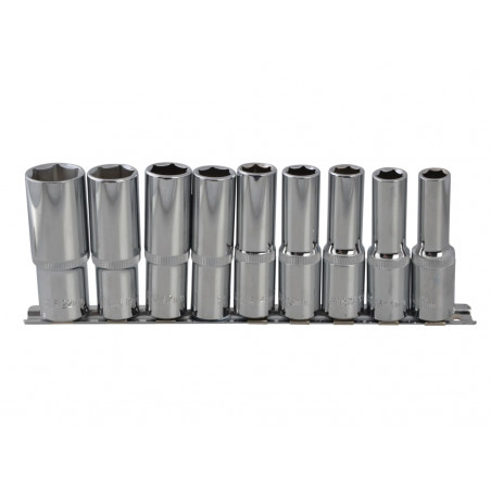 BlueSpot Tools 1/2in Deep Socket Set (9pc) - 01541