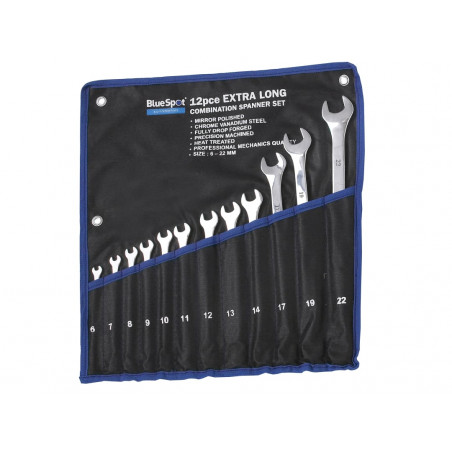 BlueSpot Tools Spanner Set (12pc) - 04124