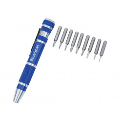 BlueSpot 9-in-1 Screwdriver Bit Set - 12610