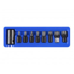 BlueSpot 1/2in Impact TORX Bit Set (9pc) - 1498