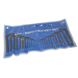 BlueSpot 25pc Hex Key Set - 15307