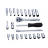 BlueSpot Tools 1/4in Socket Set (24pc) - 1531