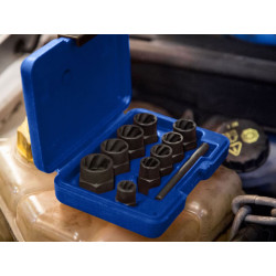 BlueSpot Tools Bolt Remover Set 9-19mm - 1539