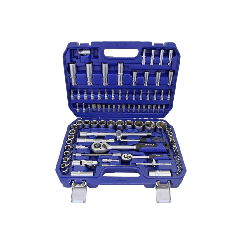 BlueSpot 94pc Socket Set 1/2in & 1/4in - 1579 BlueSpot 94pc Socket Set 1/2in & 1/4in - 1579
