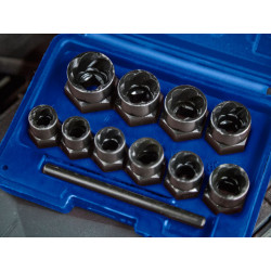 BlueSpot Tools Bolt Remover Set 9-19mm - 1539