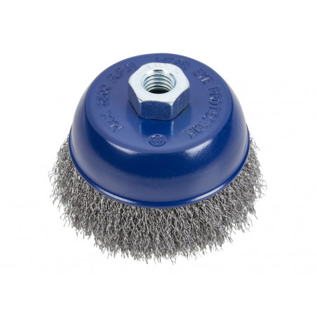 BlueSpot 100mm Steel Wire Cup Brush - 19218