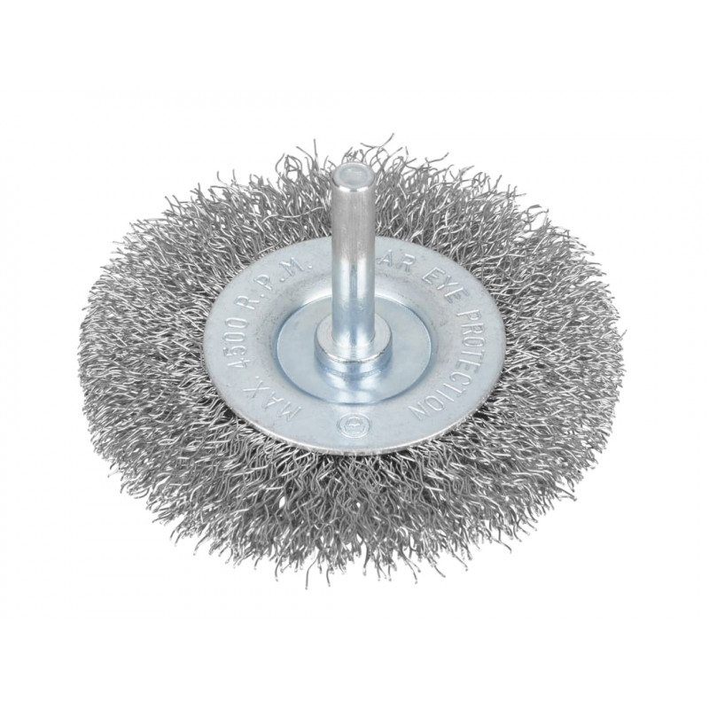 BlueSpot Wire Wheel Brush 75mm - 19222 BlueSpot Wire Wheel Brush 75mm - 19222
