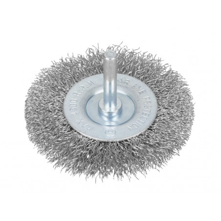 BlueSpot Wire Wheel Brush 75mm - 19222