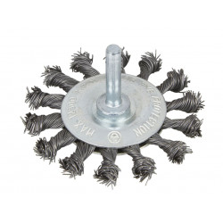 BlueSpot Flat Twist Knot Wheel 75mm - 19223