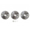 BlueSpot 190mm Saw Blade Set (3 Pack) - 19402