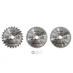 BlueSpot 210mm Saw Blade Set (3pk) - 19404