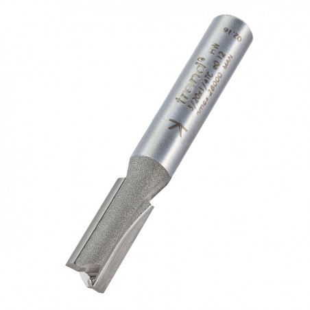 Trend 3/20X1/4TC TCT Two Flute Router Cutter 6.3mm × 16mm