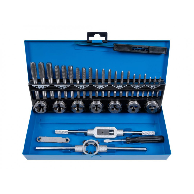BlueSpot 32pc Metric Tap & Die Set - 22301 BlueSpot 32pc Metric Tap & Die Set - 22301