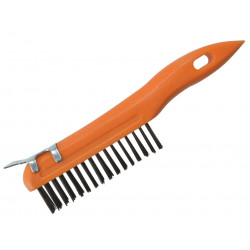 BlueSpot Plastic Wire Brush & Scraper - 22523