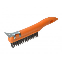BlueSpot Plastic Wire Brush & Scraper - 22523