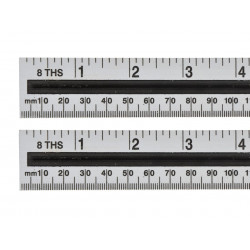BlueSpot Aluminium Ruler 300mm - 33932