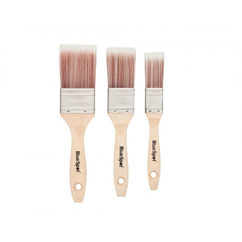 BlueSpot Tools Paint Brushes 3-Piece Set - 36010 BlueSpot Tools Paint Brushes 3-Piece Set - 36010