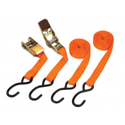 BlueSpot Ratchet Tie-Downs 25mm x 4.5m - 45407