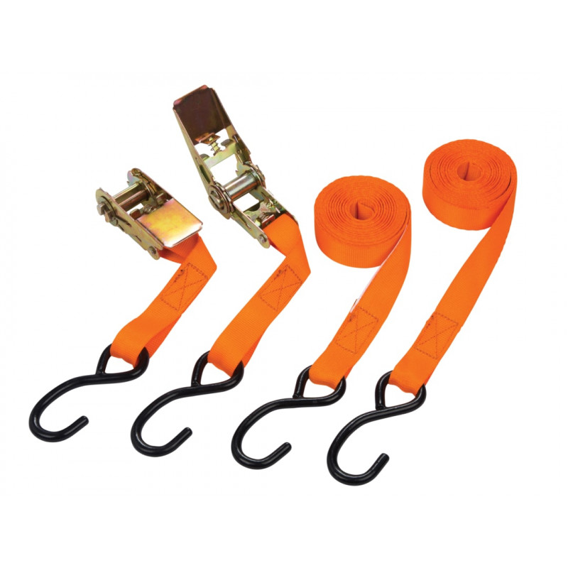 BlueSpot Ratchet Tie-Downs 25mm x 4.5m - 45407