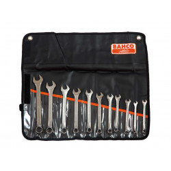 Bahco 11pc Chrome Spanner Set - 111M/11T