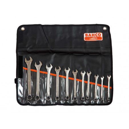 Bahco 11pc Chrome Spanner Set - 111M/11T
