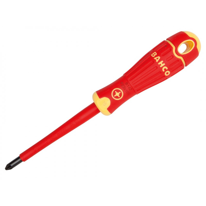 Bahco PZ2 Screwdriver 100mm - B142.002.100 Bahco PZ2 Screwdriver 100mm - B142.002.100