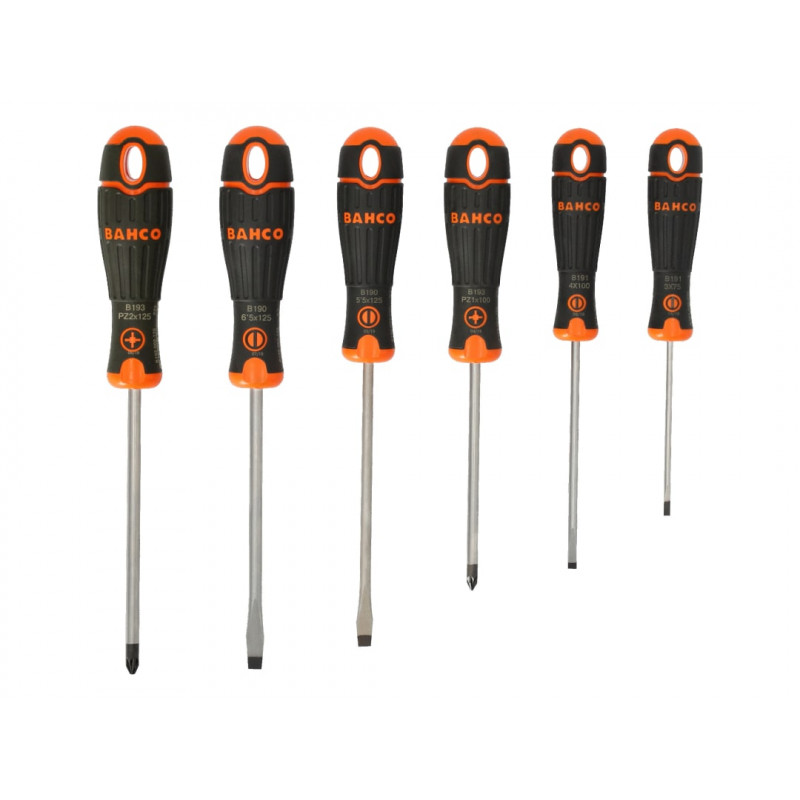 Bahco B219.016 BAHCOFIT Screwdriver Set - B219.016 Bahco B219.016 BAHCOFIT Screwdriver Set - B219.016
