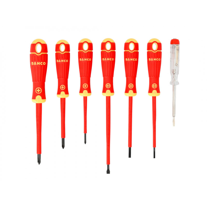 Bahco B220.027 Insulated Screwdriver Set - B220.027