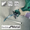 Bosch S1122BF Flexible Reciprocating Saw Blade for Metal 225mm (Pack of 5)