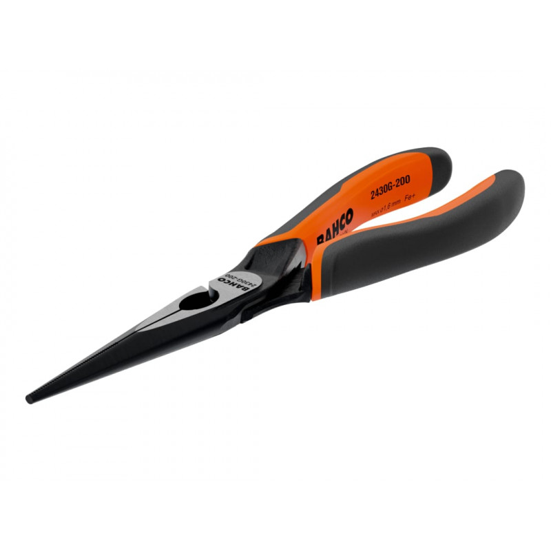 Bahco 2430G Long Nose Pliers 200mm - 2430 G-200 Bahco 2430G Long Nose Pliers 200mm - 2430 G-200