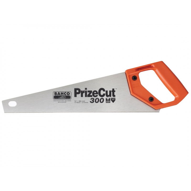 Bahco PrizeCut Handsaw 350mm (14in) - 300-14-F15/16-HP Bahco PrizeCut Handsaw 350mm (14in) - 300-14-F15/16-HP