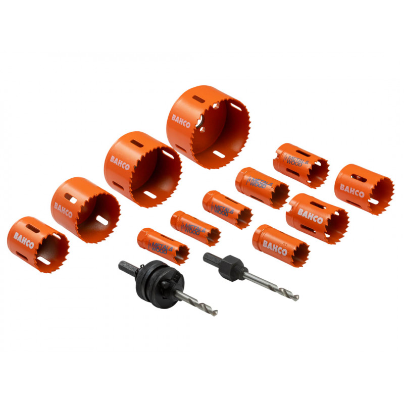Bahco Holesaw Set (14pc) - 3834-PROMO-122 Bahco Holesaw Set (14pc) - 3834-PROMO-122