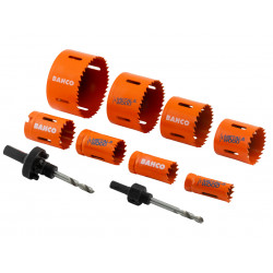 Bahco Holesaw Set (10pc) - 3834-PROMO-82