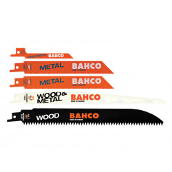 Bahco Sabre Saw Blades 5-Piece Set - 3940-MIX-SET-5P