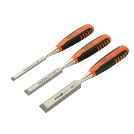 Bahco 424-P Chisel Set (3pc) - 424P-S3-EUR