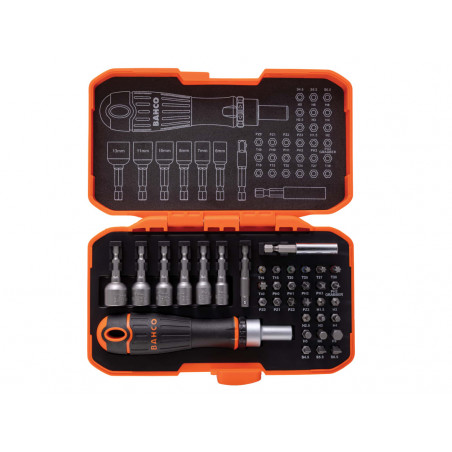 Bahco 36pc Ratcheting Bit Set 59/S36BCR
