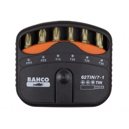 Bahco 62TIN/7-1 TiN Bit Set - MPN