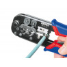 Knipex 97 51 10 SB Crimping Pliers for Western Plugs