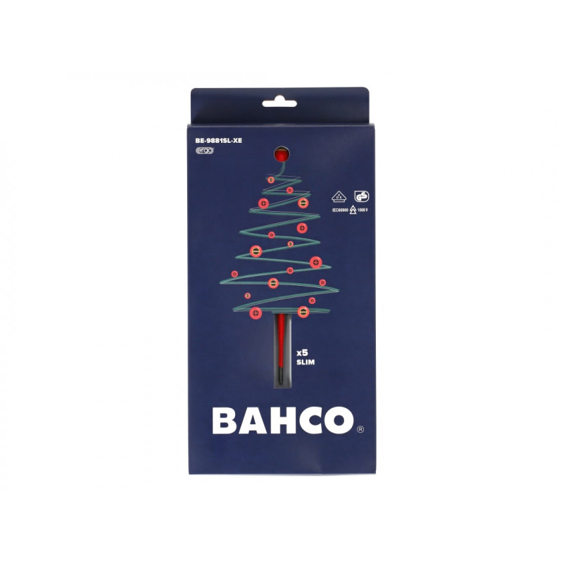 Bahco BE-9881SL-XE Screwdriver Set