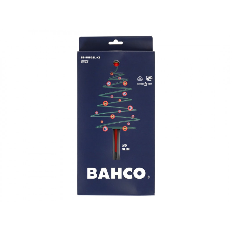 Bahco BE-9882SL-XE Ergo Screwdriver Set